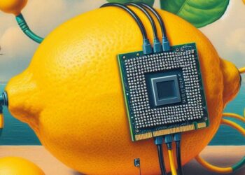 Limón conectado a un GPU.