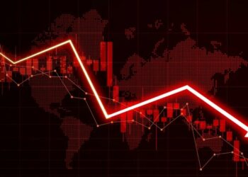 Múltiples mercados financieros alrededor del mundo experimentaron caídas abruptas y significativas. Fuente:  AF DigitalArtStudio/ Adobe Stock.