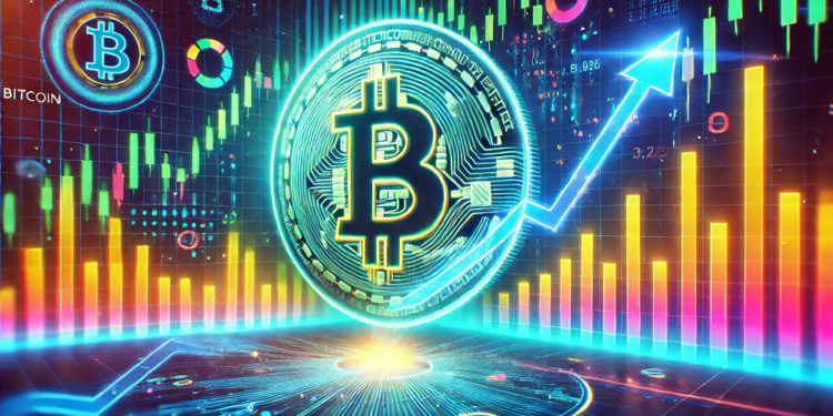 El tercer trimestre de 2024 sería alcista para bitcoin. Fuente: imagen generada por CriptoNoticias mediante Dall-E, de OpenAI.