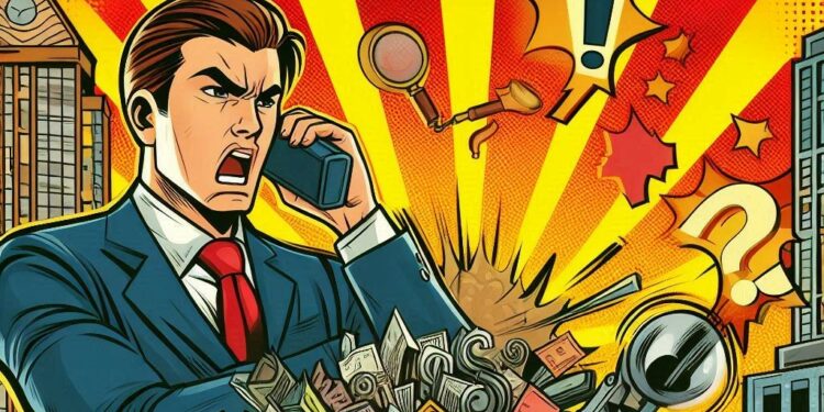 buzon de queja de una empresa, arte comico