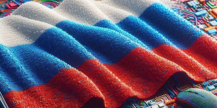 Bandera de rusia, estilo .net