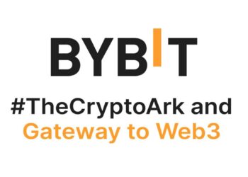 Logo de Bybit en color negro.