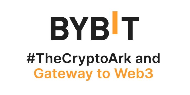 Logo de Bybit en color negro.