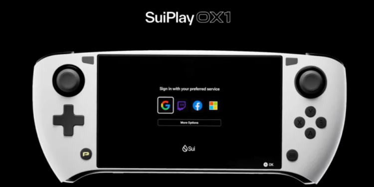 SuiPlay0X1 es la nueva consola de videojuegos portátil con tecnología Web3 de la red Sui. Fuente: X.