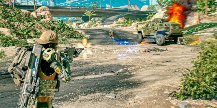 Off the Grid fue desarrollado por Gunzilla Games con tecnología Unreal Engine 5. Fuente: Youtube.