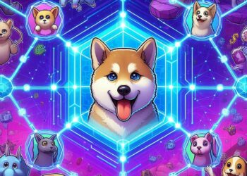 Solana es conocida como la reina de las memecoins. Fuente: IA Microsoft Designer.