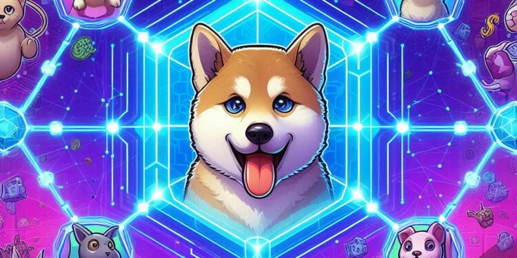 Solana es conocida como la reina de las memecoins. Fuente: IA Microsoft Designer.