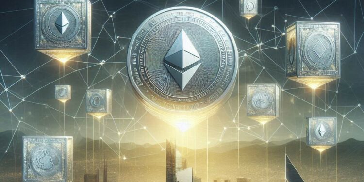 Base es una red de segunda capa de Ethereum. Fuente: IA Microsoft Designer.