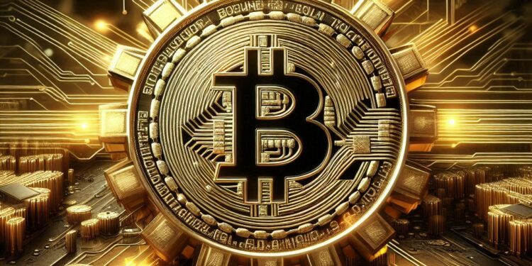Fractal Bitcoin alberga un 35% del hashpower de la red Bitcoin. Fuente: IA Microsoft Designer.