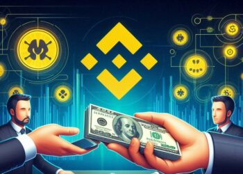 Los usuarios de Binance pueden pedir préstamos de criptomonedas. Fuente: IA Microsoft Designer.