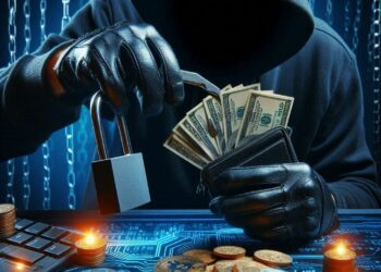 Los atacantes robaron más de 50 millones de dólares en su ataque a Radiant Capital. Fuente: IA Microsoft Designer.