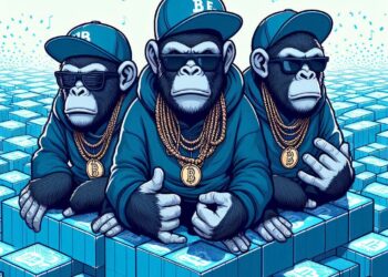 Se lanzó la mainnet del ecosistema APE, ApeChain. Fuente: IA Microsoft Designer.