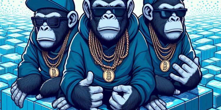 Se lanzó la mainnet del ecosistema APE, ApeChain. Fuente: IA Microsoft Designer.