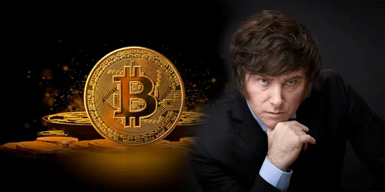 Milei no habla de Bitcoin pero recurre a a algunas de sus premisas. Fuente: stock.adobe.com