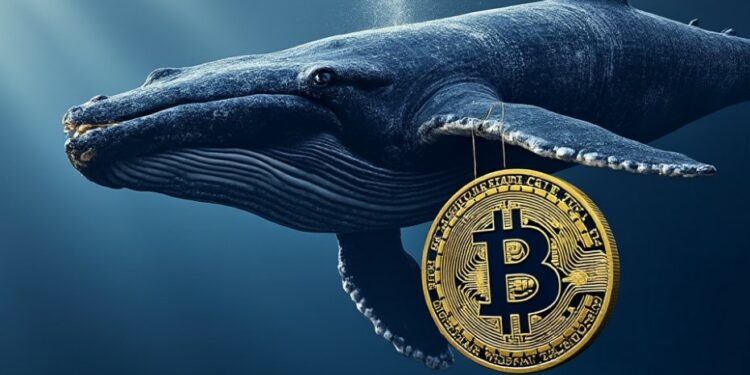 Las ballenas de bitcoin son aquellas entidades que controlan un conjunto de direcciones de billeteras que en total poseen al menos 1.000 BTC. Fuente: Grok.
