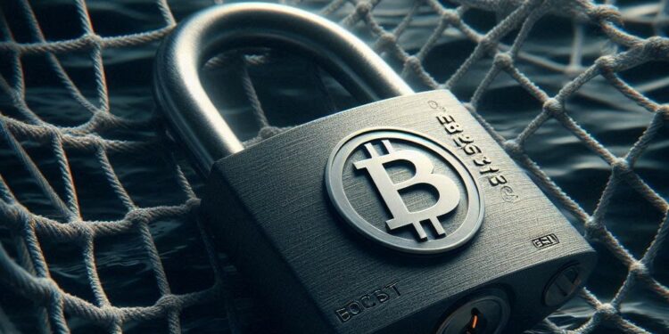 un candado que protege una red