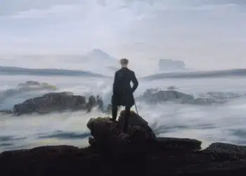 Caminante en el mar de nubes.