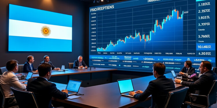 Argentina avanza en su regulación sobre criptomonedas. Imagen: Grok/X.