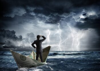 El dinero fíat no parece ser una buena protección ante la tormenta que se avecina. Fuente: stock.adobe.com