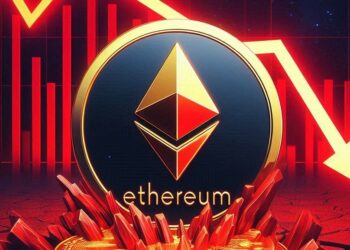 Ethereum en rojo
