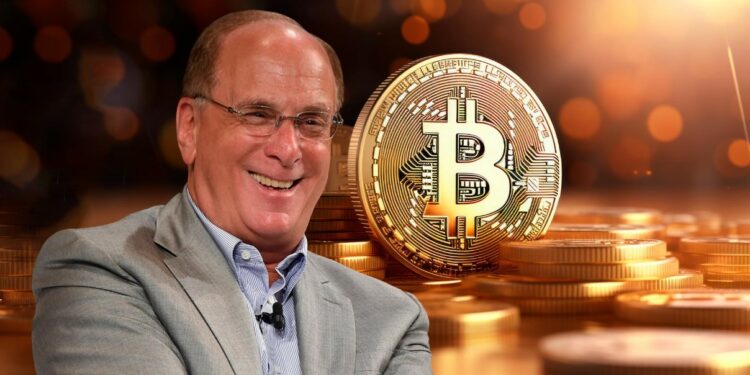 Fink comparó la adopción de bitcoin con la evolución de otros mercados financieros, como el de hipotecas y de alto rendimiento. Fuente: Composición por CriptoNoticias. Twitter / @broadmode ; Generative Professor / stock.adobe.com.