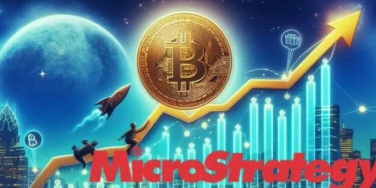 La estrategia de MicroStrategy consiste en convertir una parte significativa de sus reservas en efectivo a bitcoin. Fuente: Archivo.