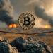 El precio de BTC se ha mantenido en medio del panorama global inestable. Imagen: Grok/X.