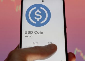 USDC es el dólar digital emitido por la empresa Circle. Fuente: stock.adobe.com