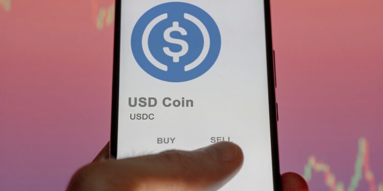 USDC es el dólar digital emitido por la empresa Circle. Fuente: stock.adobe.com