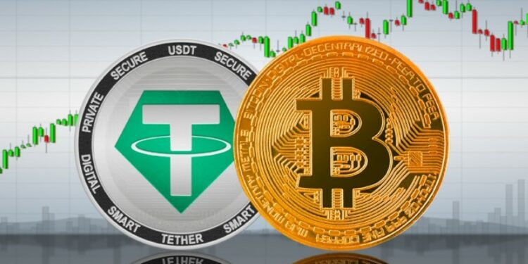 USDT y Bitcoin