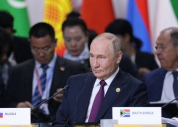 Putin indicó que el objetivo de la plataforma es “aumentar los flujos de inversión hacia los países BRICS”. Fuente: TASS.