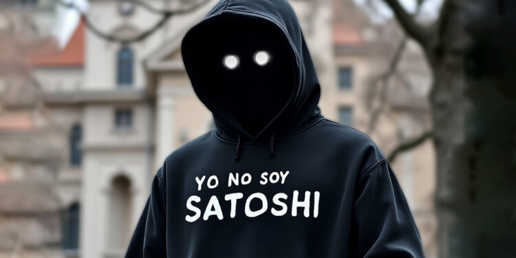 La identidad del creador de Bitcon esquiva todas las investigaciones. Imagen por Grok.