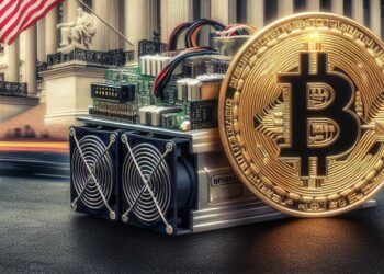 ASIC de minería de bitcoin en wall street, estilo washington