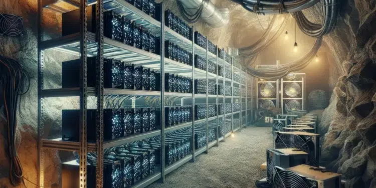 La minería de Alephium cuenta con 3 ASICs más rentables que los de Bitcoin. Fuente: IA Microsoft Designer.