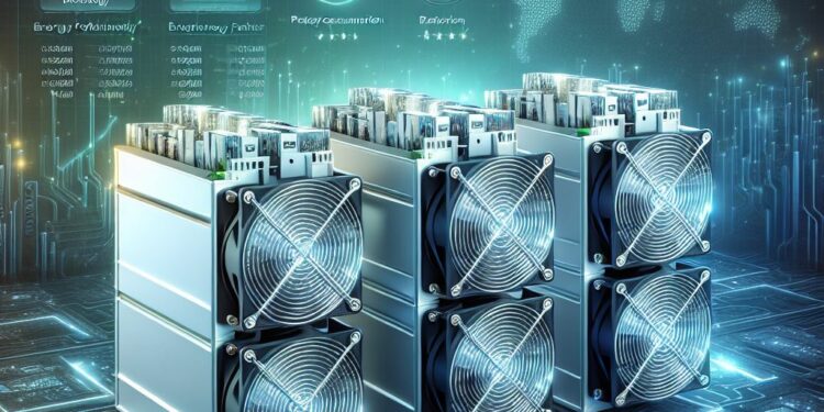 ALPH tiene tres equipos mineros más rentables que los de BTC en la actualidad. Fuente: IA Microsoft Designer.