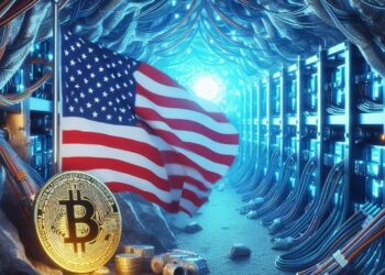 Mineros de BTC reciben de buena manera la nueva presidencia de Trump. Fuente: IA Microsoft Designer.