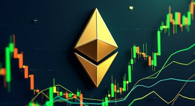 El icono de la criptomoneda Ether