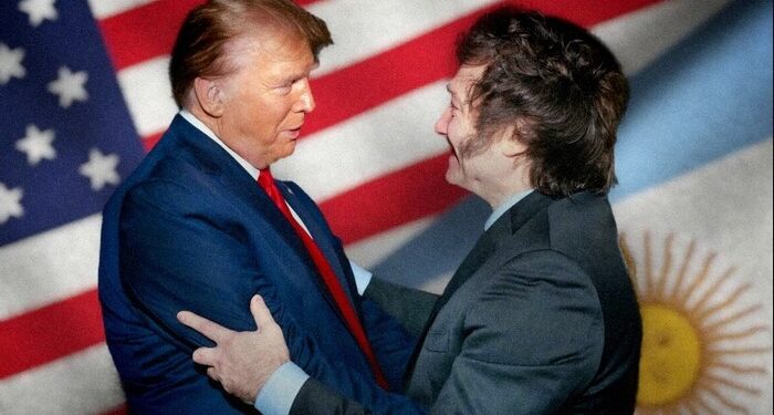 Las políticas de Milei y Trump se acercan más de lo pensado. Fuente: X