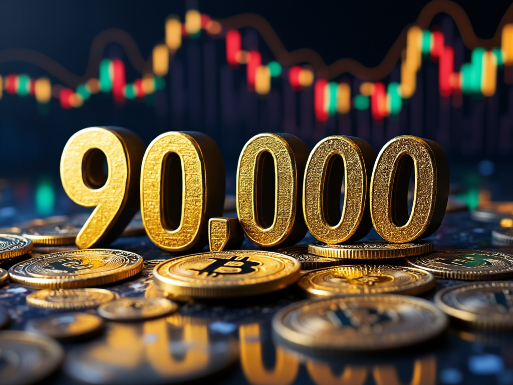 Bitcoin dépasse la barre des 90 000 USD et constitue le septième actif le plus précieux au monde.