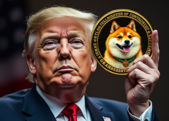 La victoria de Donald Trump en las elecciones presidenciales impulsa al precio de DOGE y otras criptomonedas. Fuente: imagen generada por CriptoNoticias mediante Grok.