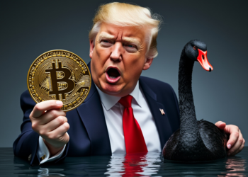 Donald Trump será un presidente anciano y eso, por cuestiones biológicas, añade un potencial riesgo para completar su mandato. Fuente: imagen generada mediante Grok, por CriptoNoticias.