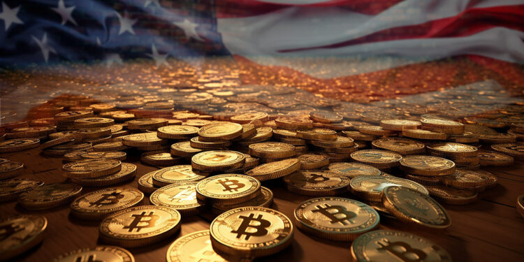 El aumento de bitcoin puede traer beneficios en materia económica para el Gobierno de EE.UU. Composición por CriptoNoticias. ruslee; D85studio/ stock.adobe.com