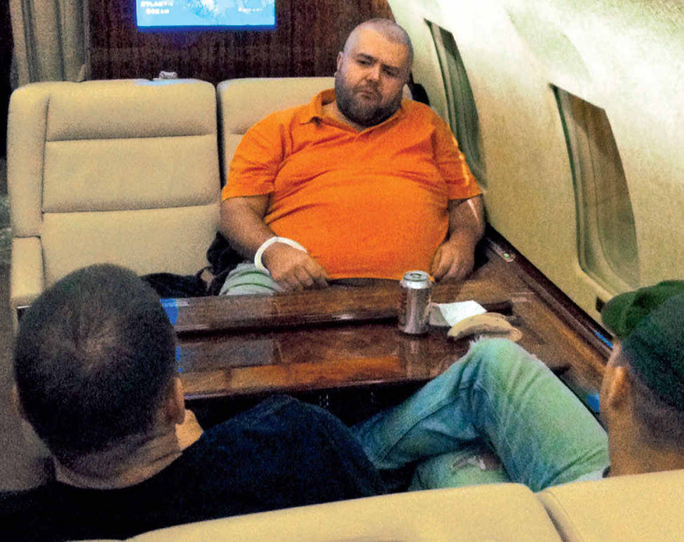 Paul Le Roux siendo capturado por la DEA.