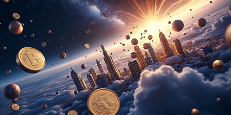 Hay expectativas poco realistas para los precios de algunas criptomonedas. Fuente: imagen generada mediante Grok, por CriptoNoticias.
