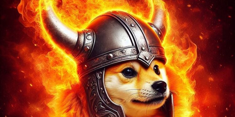 Floki es una de las memecoins más conocidas. Fuente: Microsoft Image Creator