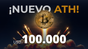 Bitcoin alcanzó los 100.000 dólares