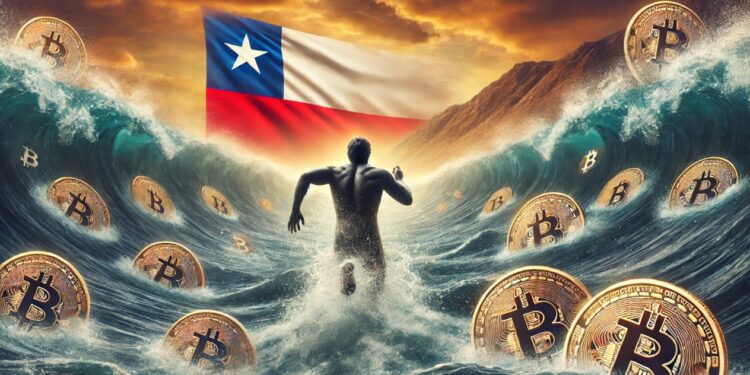 Chile se mantiene firme en su postura conservadora, rechazando la integración de bitcoin en sus reservas estratégicas. Fuente: ChatGPT