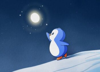 El precio de PENGU se disparó al alza en su primer día en el mercado. Fuente: Cuenta X de Pudgy Penguins