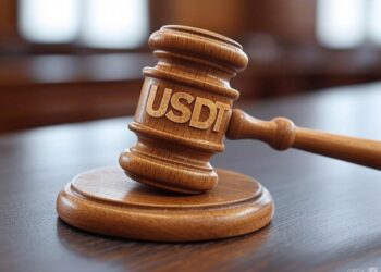 La Justicia argentina ordenó que ciertas direcciones entren en la lista negra de USDT. Fuente: imagen generada mediante Grok, por CriptoNoticias.