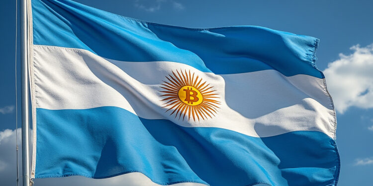 Bitcoin y Ethereum llegan a la bolsa argentina. Fuente: imagen generada mediante Grok, por CriptoNoticias.